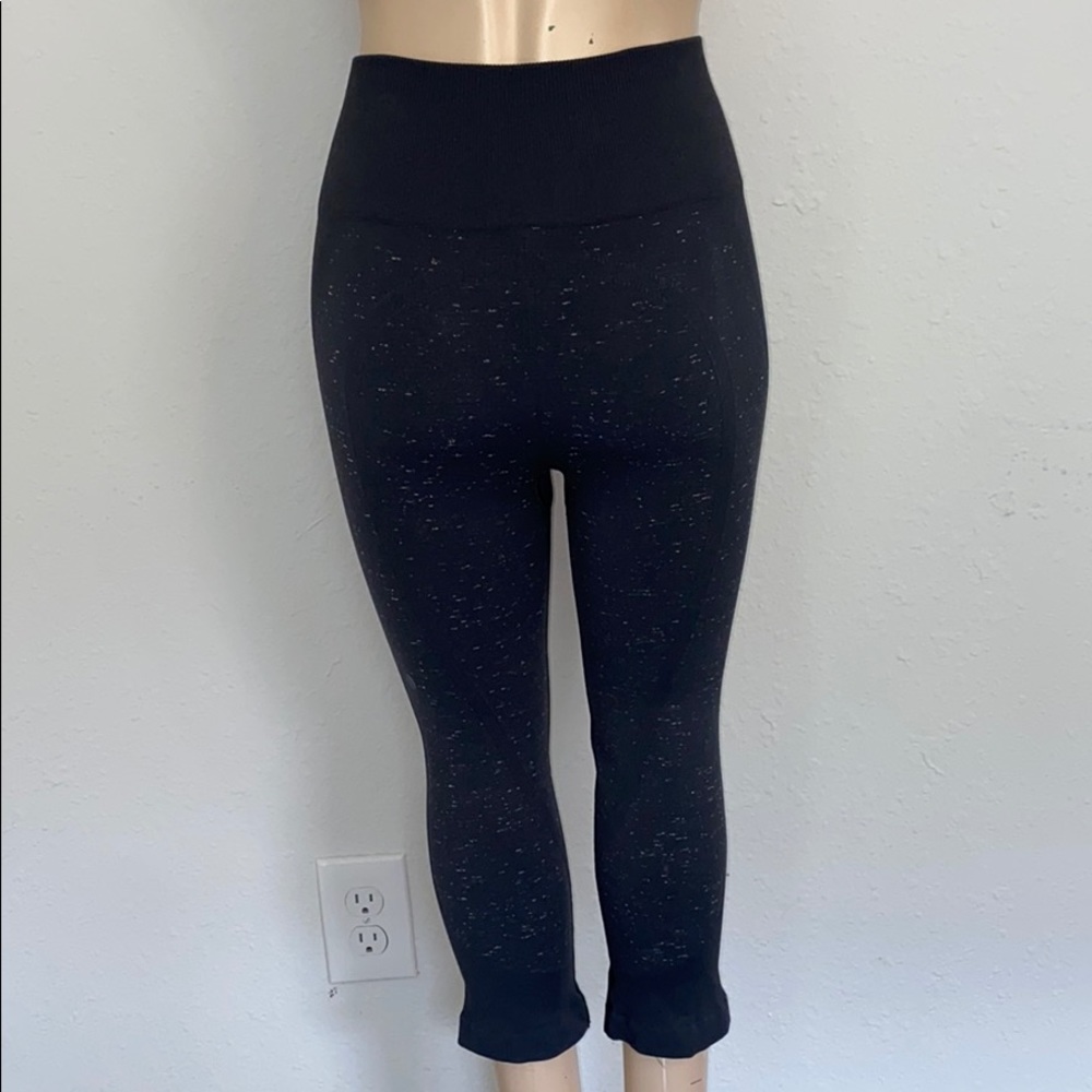 lululemon athletica navy speckled seamless leggings